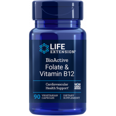 BioActive Folate & Vitamin B12 90 caps