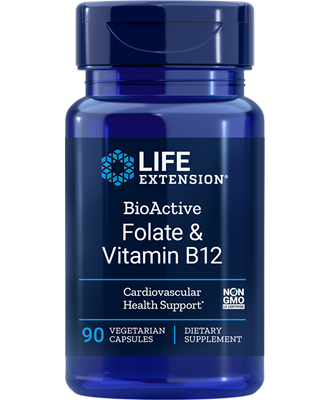 BioActive Folate & Vitamin B12 90 caps