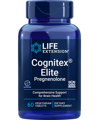 Cognitex® Elite Pregnenolone 60 vegetarian tablets