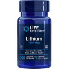 Lithium 1000 mcg, 100 capsules