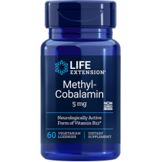 Vitamin B12 Methylcobalamin 5 mg, 60 vegetarian lozenges