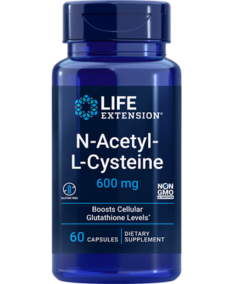 N-Acetyl-L-Cysteine 600 mg, 60 capsules