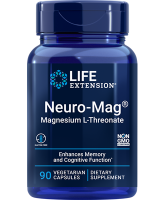 Neuro-Mag® Magnesium L-Threonate 90 vegetarian capsules