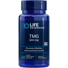 TMG 500 mg, 60 cápsulas líquidas vegetarianas